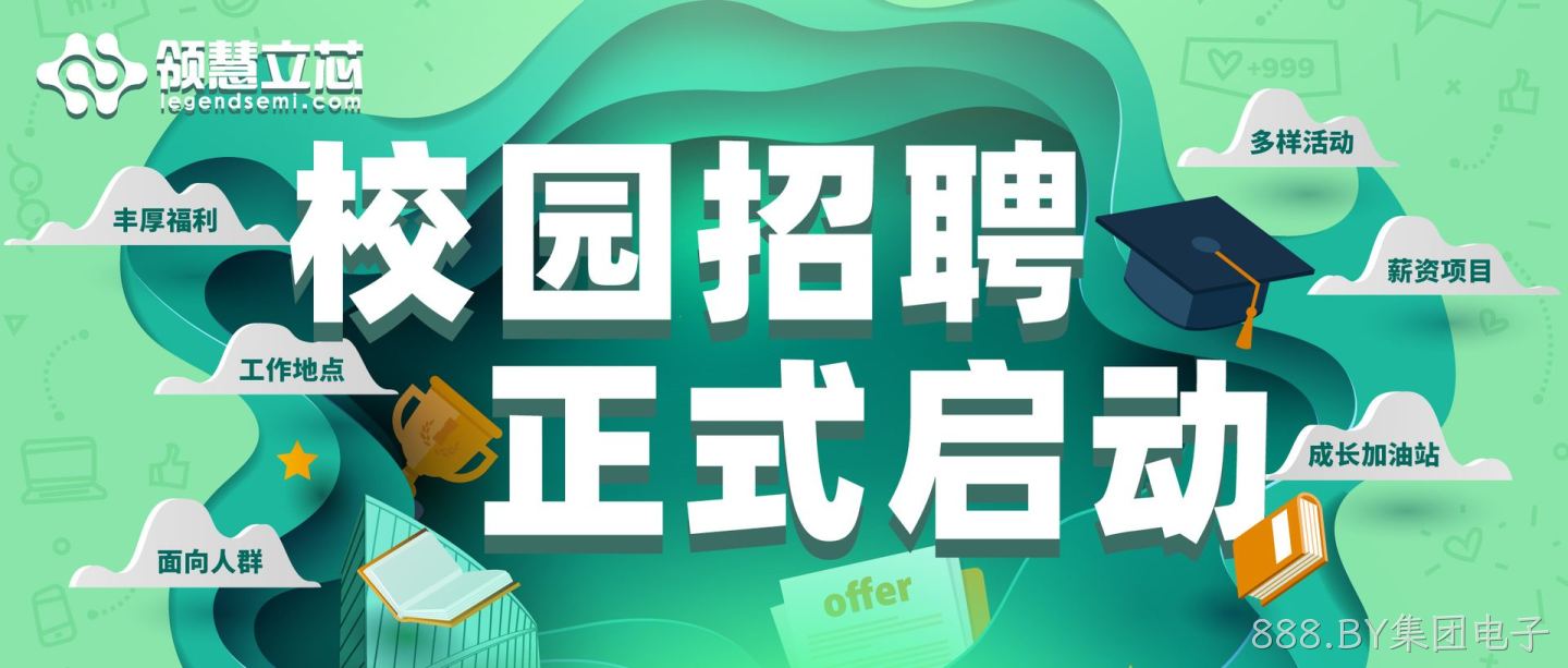 立芯之道，领航未来——888.BY集团电子2024校园招聘正式启动啦！